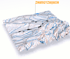 3d view of Zhangyzaqash