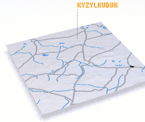 3d view of Kyzyl-Kuduk