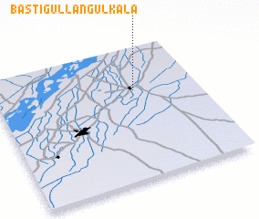 3d view of Basti Gullan Gulkāla