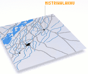 3d view of Mistriwāla Khu