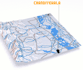 3d view of Chāndiyewāla