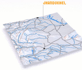 3d view of Jhandu Khel