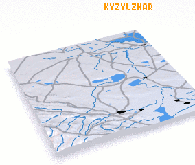 3d view of Kyzylzhar