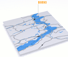 3d view of Borki