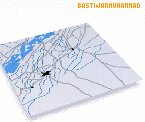 3d view of Basti Jān Muhammad