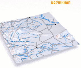 3d view of Wazīr Khān