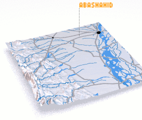 3d view of Aba Shahīd