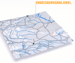 3d view of Khān Zād Mughal Khel