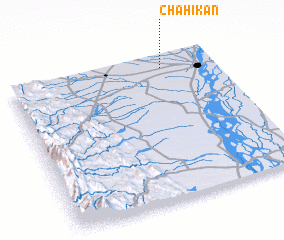 3d view of Chāhikān