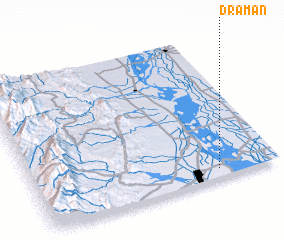 3d view of Drāmān