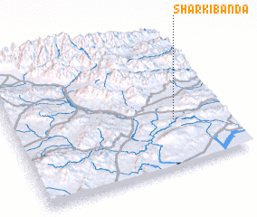 3d view of Sharki Bānda