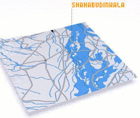 3d view of Shahābudīnwāla