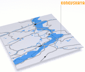 3d view of Konevskaya