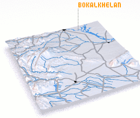 3d view of Bokal Khelān