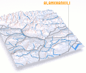 3d view of Ālam Khān Kili