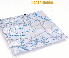 3d view of Moazam Wānda