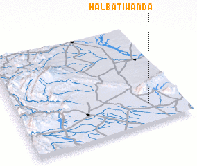 3d view of Halbāti Wānda