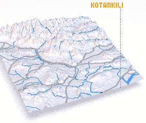 3d view of Kotān Kili
