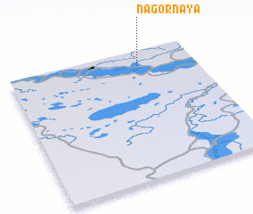 3d view of Nagornaya