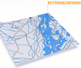 3d view of Bet Mīr Hazār Khān