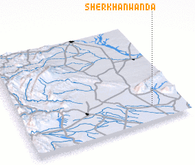 3d view of Sher Khān Wānda