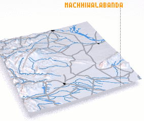 3d view of Machhīwāla Bānda