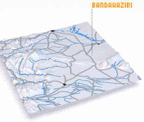 3d view of Bānda Wazīri