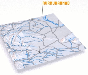 3d view of Nūr Muhammad