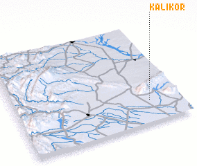 3d view of Kali Kor