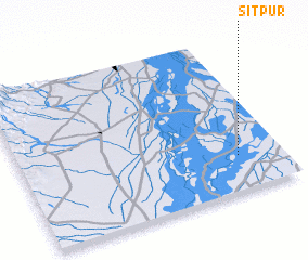 3d view of Sītpur