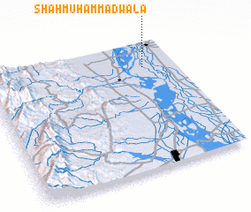 3d view of Shāh Muhammadwāla