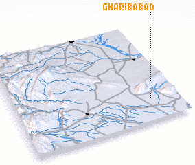 3d view of Gharībābād