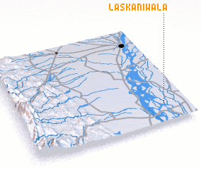 3d view of Laskāniwāla