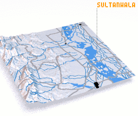 3d view of Sultānwala