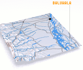 3d view of Bāluwāla