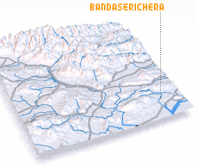 3d view of Bānda Seri Chera