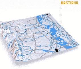 3d view of Basti Ruk