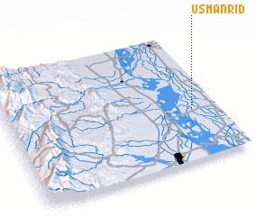 3d view of Usmān Rid