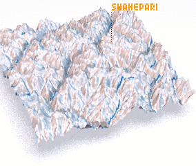 3d view of Shāh-e Parī