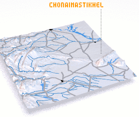 3d view of Chonāi Masti Khel