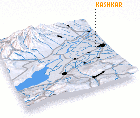 3d view of Kashkar