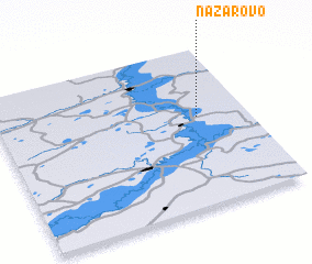3d view of Nazarovo