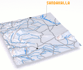 3d view of Sanda Kalla