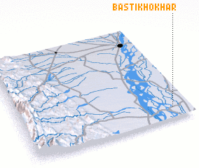 3d view of Basti Khokhar