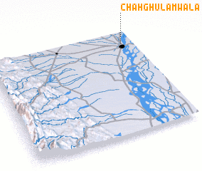 3d view of Chāh Ghulāmwāla