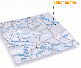 3d view of Abbās Bānda