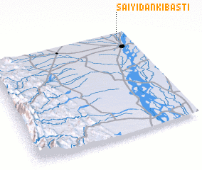 3d view of Saiyidān ki Basti