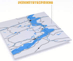 3d view of Verkhnyaya Spirikha