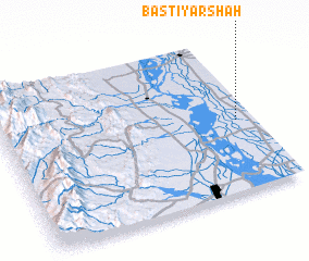 3d view of Basti Yār Shāh