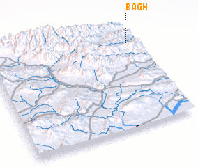 3d view of Bāgh